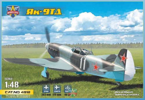 Go to product MODELSVIT 4812 - 1:48 Yak-9TD Soviet WWII fighter