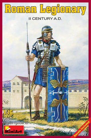 Go to product MINIART 16007 - 1:16 Roman Legionary. II Century A.D.