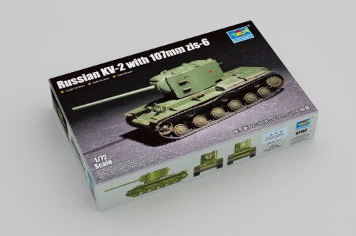 Go to product TRUMPETER 07162 - 1:72 Russian KV-2 with 107mm zis-6