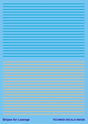 Go to product TECHMOD 48055 - 1:48 Stripes for Lozenge