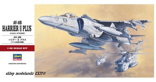 Go to product HASEGAWA PT28 - 1:48 AV-8B Harrier II Plus