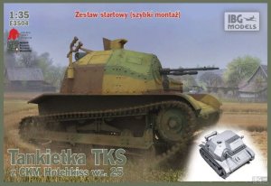 IBG E3504 - 1:35 TKS - Polish Light Reconnaissance Tank (quick assembly suspension)