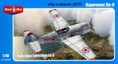 Go to product MIKROMIR 48005 - 1:48 Lavochkin La-9