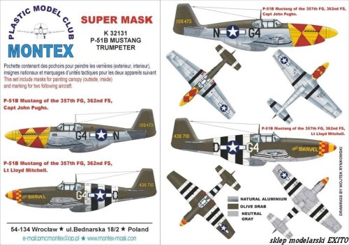 Go to product MONTEX K32131 - 1:32 P-51 B Mustang