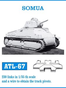 Friulmodel ATL-067 - 1:35 Somua metal tracks