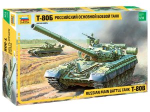 ZVEZDA 3590 - 1:35 T-80B Russian Main Battle Tank