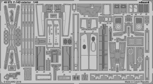 Go to product EDUARD 48970 - 1:48 F-14D exterior