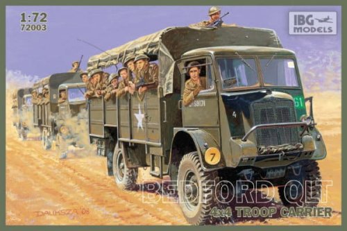 Go to product IBG 72003 - 1:72 Bedford QLT 4x4 Trop Carrier