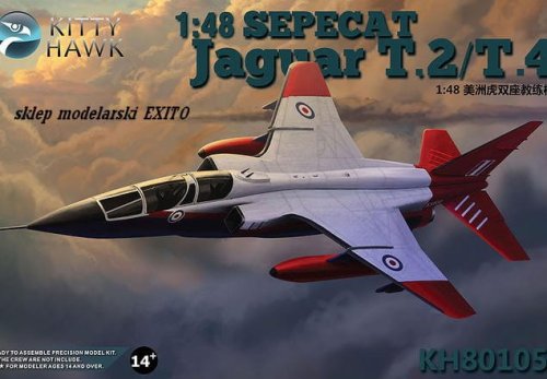 Go to product KITTY HAWK 80105 - 1:48 SEPECAT Jaguar T.2/T.4