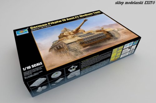 Go to product TRUMPETER 00919 - 1:16 German Pzkpfw IV Ausf.F2 Medium Tank