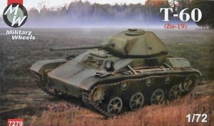 MILITARY WHEELS 7279 - 1:72  Tank T-60 ZIS-19