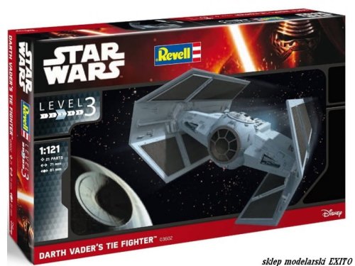 Go to product REVELL 03602 - 1:121 Star Wars Darth Vader's TIE Fighter