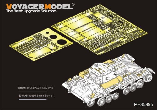 Go to product VOYAGER PE35895 - 1:35 WWII British Valentine Mk.II/IV Infantry Tank basic