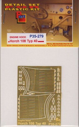 Go to product PART P35279 - 1:35 Horch 108 Typ 40 Engine Hood