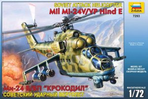 ZVEZDA 7293 - 1:72 Mil Mi-24 W/WP Hind