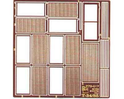Go to product PART P72017 - 1:72 Armoured plates for T-34/85 (Berlin 45)