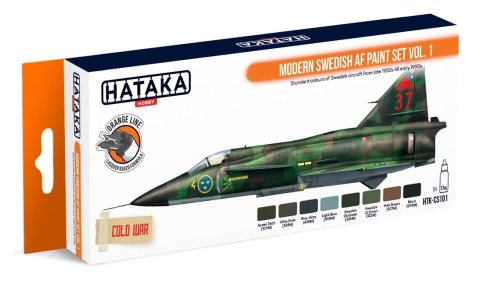 Go to product HATAKA CS101 - Modern Swedish AF vol.1 paint set