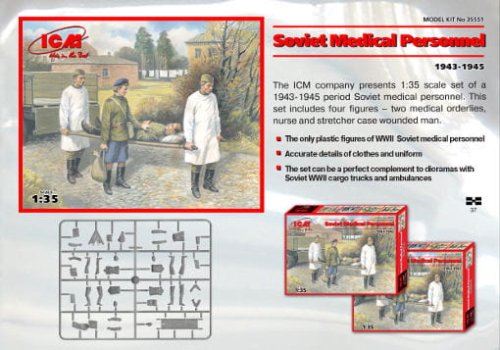 Go to product ICM 35551 - 1:35 Medical Personel