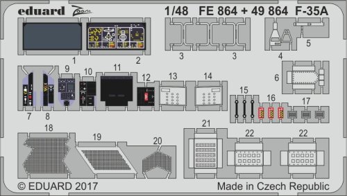 Go to product EDUARD FE864 - 1:48 F-35A