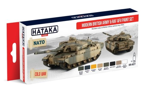 Go to product HATAKA AS77 - Modern British Army & RAF AFV paint set