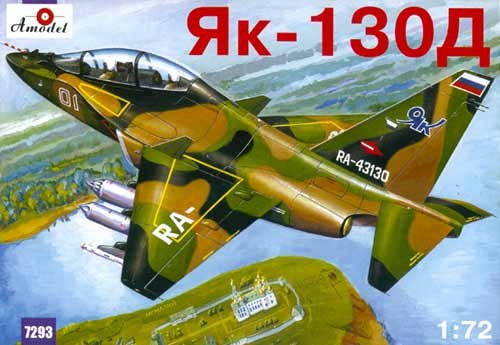 Go to product AMODEL 7293 - 1:72 Yakovlev Yak-130D