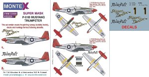 MONTEX K32220 - 1:32 P-51B Mustang