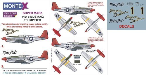 Go to product MONTEX K32220 - 1:32 P-51B Mustang