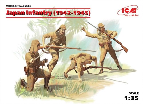 Go to product ICM 35568 - 1:35 Japan Infantry 1942-1945