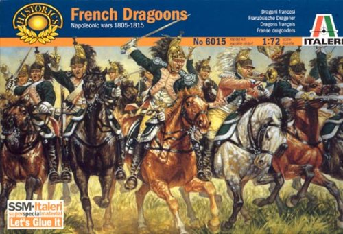 Go to product ITALERI 6015 - 1:72 French Dragoons