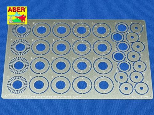 Go to product ABER 25025 - 1:25 Standard slotted discs brakes dia. 12mm