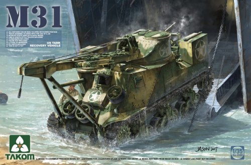Go to product TAKOM 2088 - 1:35 M31 US Tank Recovery Vehicle