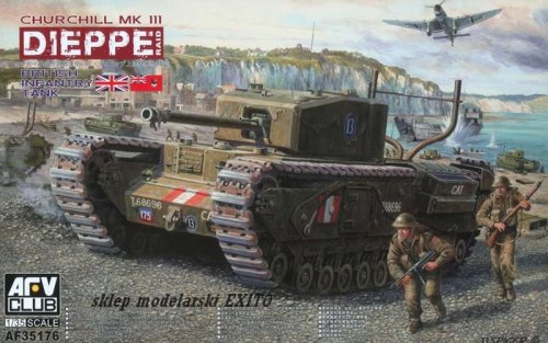Go to product AFV CLUB 35176 - 1:35 Churchill Mk III - Dieppe Raid