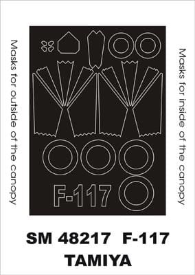 Go to product MONTEX SM48217 - 1:48 F-117