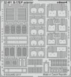 EDUARD 32401 - 1:32 B-17E/F exterior