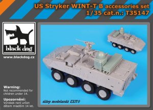 BLACK DOG T35147 - 1:35 US Stryker WINT-T B accessories set