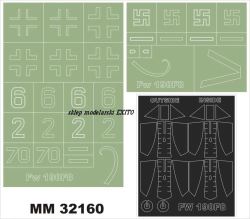 Go to product MONTEX MM32160 - 1:32 Focke Wulf Fw 190F-8