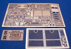 ABER 35177 - 1:35 Sdkfz.181 Pzpkfw.VI Ausf.E Tiger I initial production