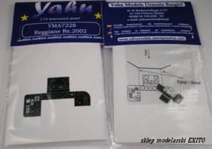 YAHU YMA7228 - 1:72 Reggiane Re.2002 - Instrument Panel
