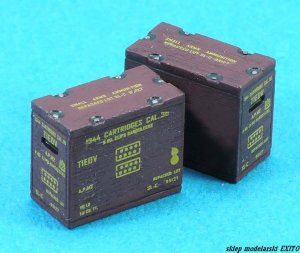 LEGEND LF1295 - 1:35 M1917 Cal.30 Ammo Crate set 8 Round Clip Type (8 pcs)