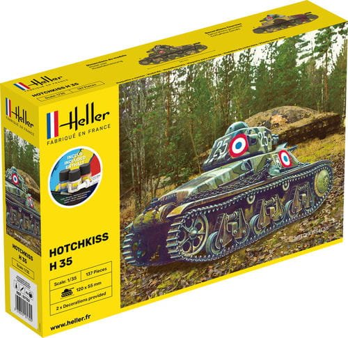 Go to product HELLER 57132 - 1:35 Hotchkiss H35 - Starter Kit