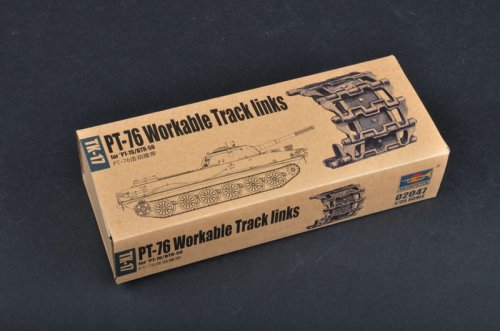 Go to product TRUMPETER 02047 - 1:35 PT-76 Workable Track links