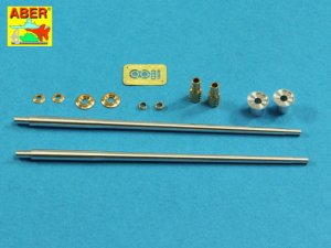 Aber 35L-205 - 1:35 57mm metal gun barrels for soviet ZSU-57-2 a/a vehicle