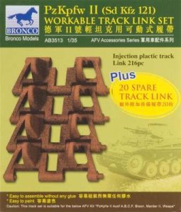 BRONCO AB 3513 - 1:35 Pz.II workable track set