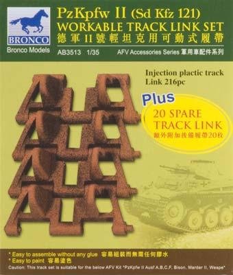Go to product BRONCO AB 3513 - 1:35 Pz.II workable track set
