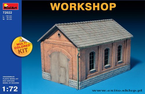 Go to product MINIART 72022 - 1:72 Workshop - multicolored kit