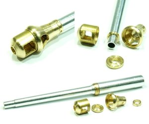 RB MODEL 48B01 - 1:48 Barrel 88mm KwK 36 L/56 for Tiger I (early)