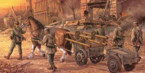 Go to product DRAGON 6104 - 1:35 8,8 cm Panzerschreck Infanteriekarren