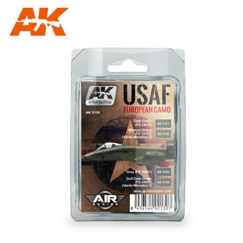 Go to product AK INTERACTIVE 2130 - USAF European Camo - Air Series