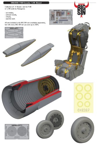 Go to product EDUARD SIN64840 - 1:48 F-8E Crusader