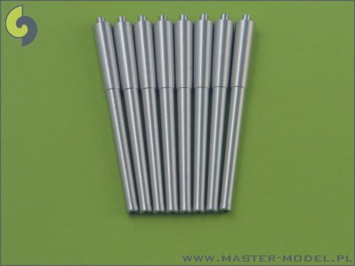 Go to product MASTER SM-350-037 - 1:350 Barrels for British cannons 15in/42 38.1cm) Mark I without blast bags
